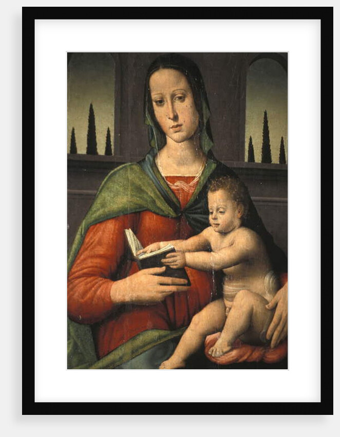 Madonna and child, XV century, Piersanti museum, Matelica, Marche, Italy by Anonymous
