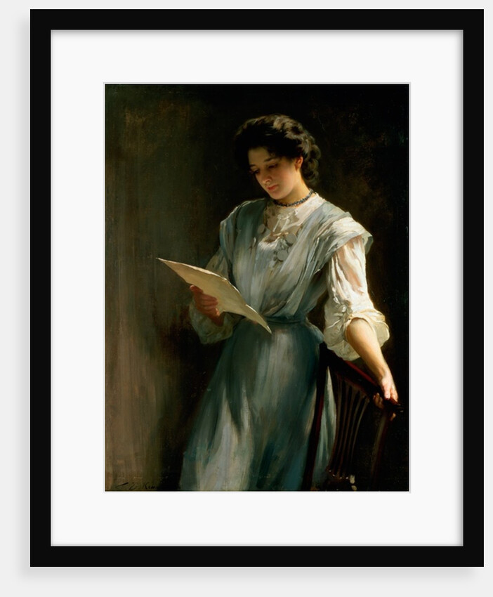 Reading the Letter by Thomas Benjamin Kennington