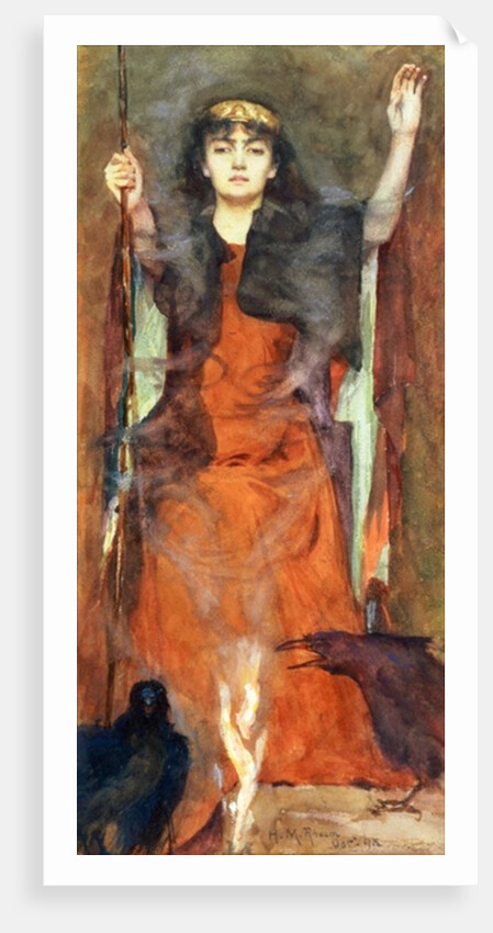 The Sorceress, 1898 by Henry Meynell Rheam
