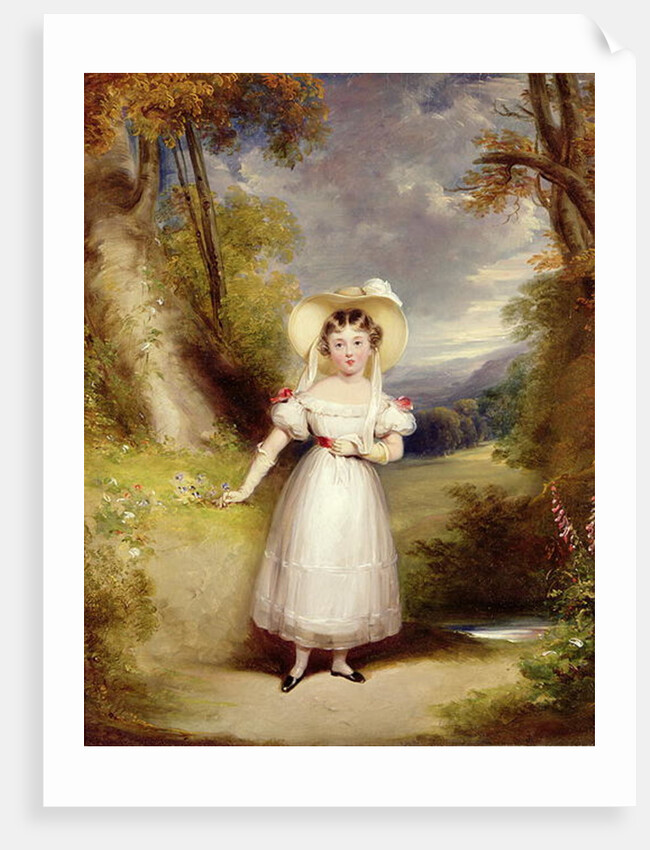 Princess Victoria aged nine, 1828 by Stephen Catterson the Elder Smith
