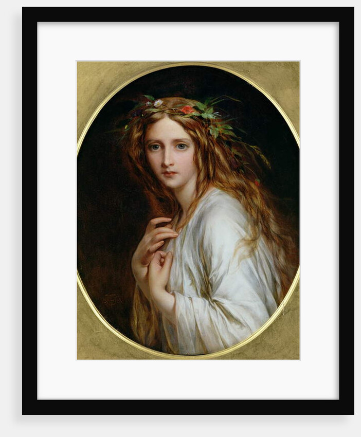 Ophelia, 1861 by Thomas-Francis Dicksee