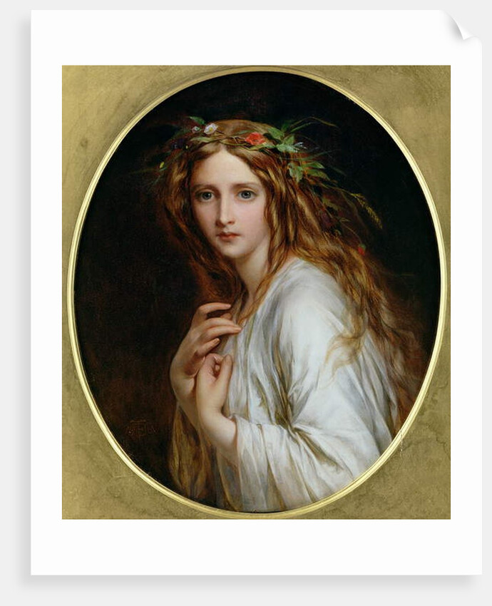 Ophelia, 1861 by Thomas-Francis Dicksee