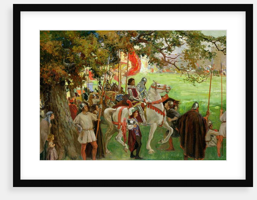 Knights Assembling by George Edmund Butler