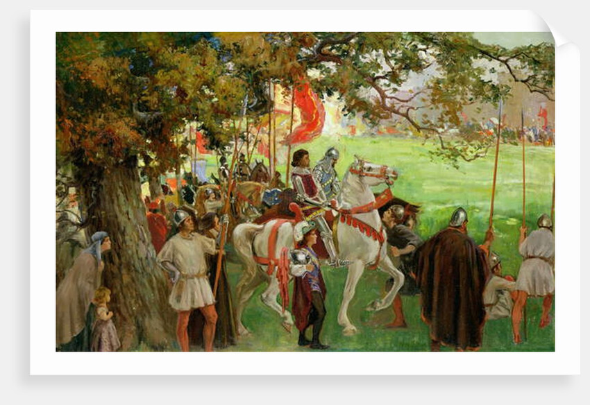 Knights Assembling by George Edmund Butler