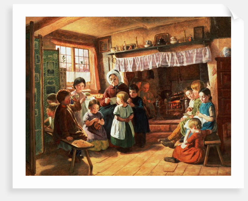 The School Room by Alfred Rankley