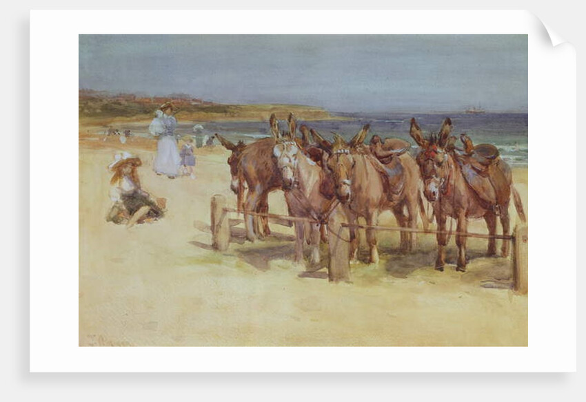 The Longsands, Tynemouth, Northumberland by John Atkinson