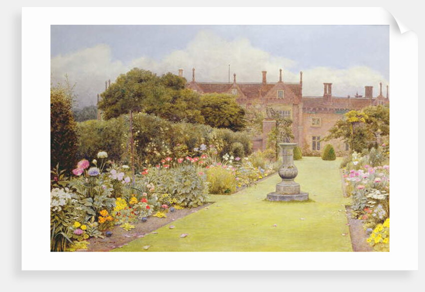 The Grass Walk, Helmingham Hall, 1892 by Henry Terry