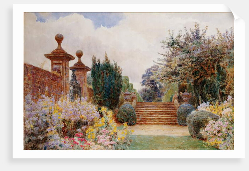 The Terrace Steps, Penshurst, 1903 by George Samuel Elgood