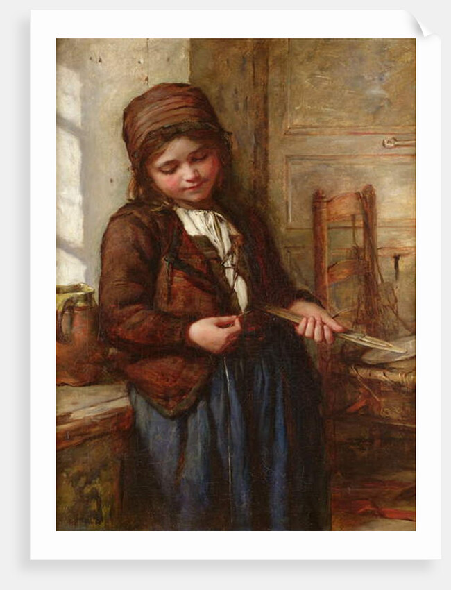 A Boulogne Fish Girl, 1866 by Frank Holl