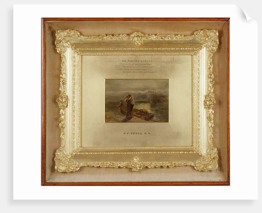 The Parting Moment, 1856 by Paul Falconer Poole