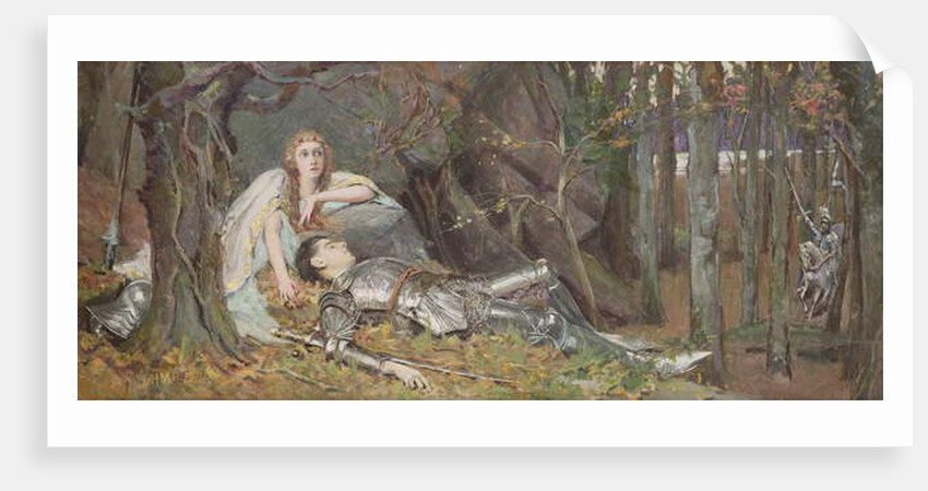 La Belle Dame Sans Merci, 1901 by Henry Meynell Rheam