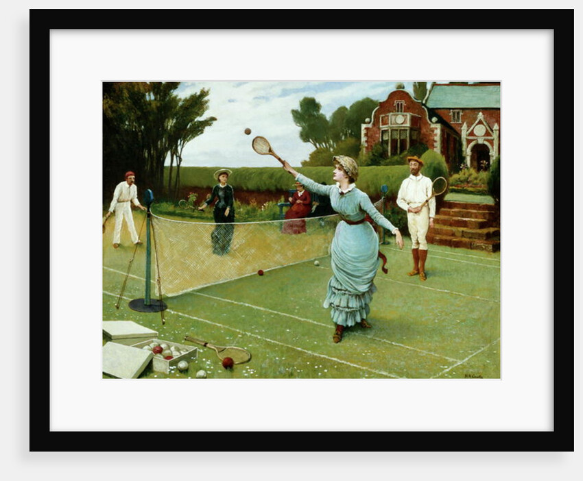 Tennis Players, 1885 by Horace Henry Cauty