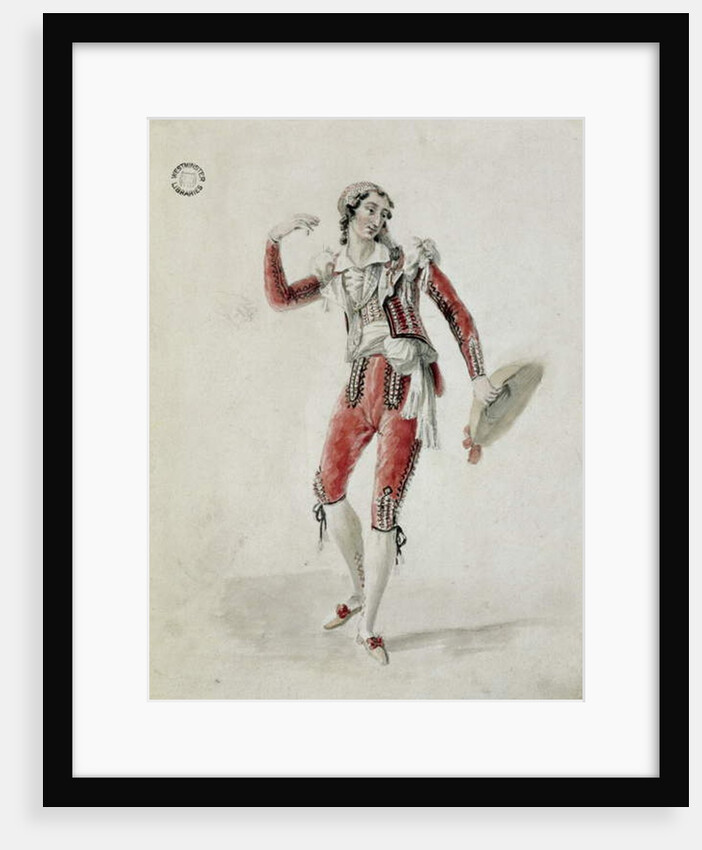 De Begnis, of the King's Theatre, as Figaro in 'The Marriage of Figaro', 1823 by Maxim Gauci