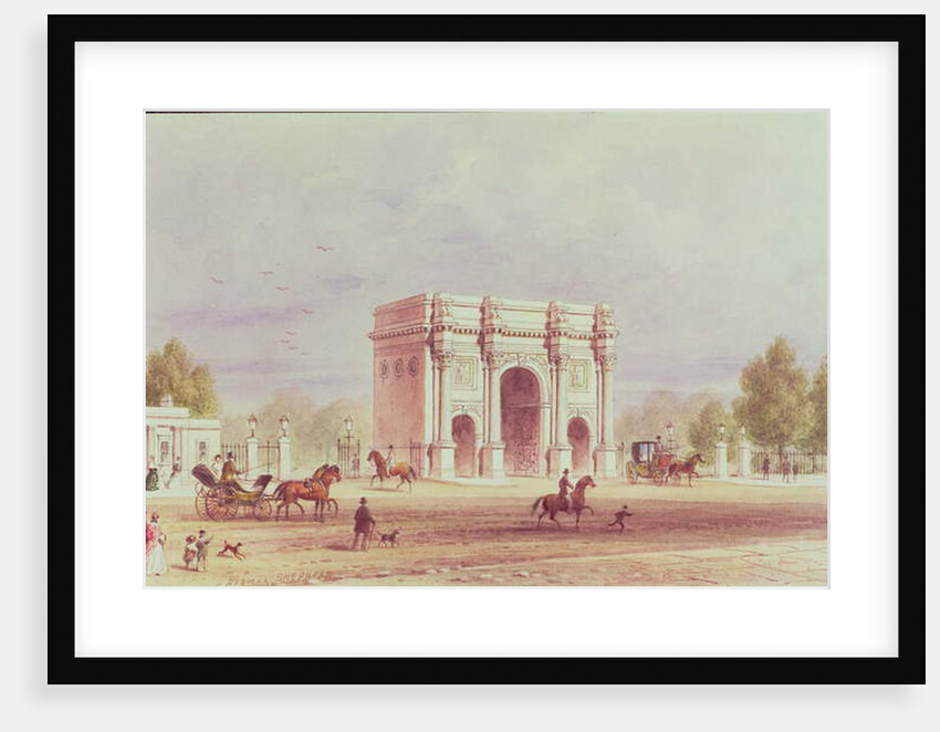 Marble Arch, c.1851 by Thomas Hosmer Shepherd