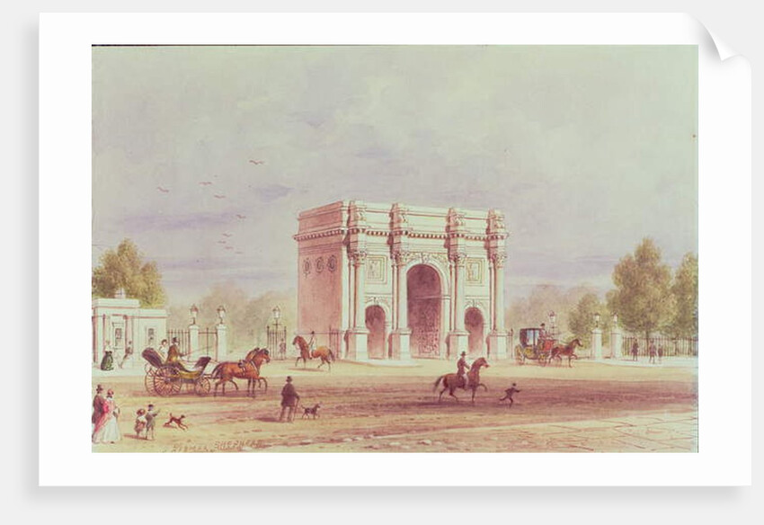Marble Arch, c.1851 by Thomas Hosmer Shepherd