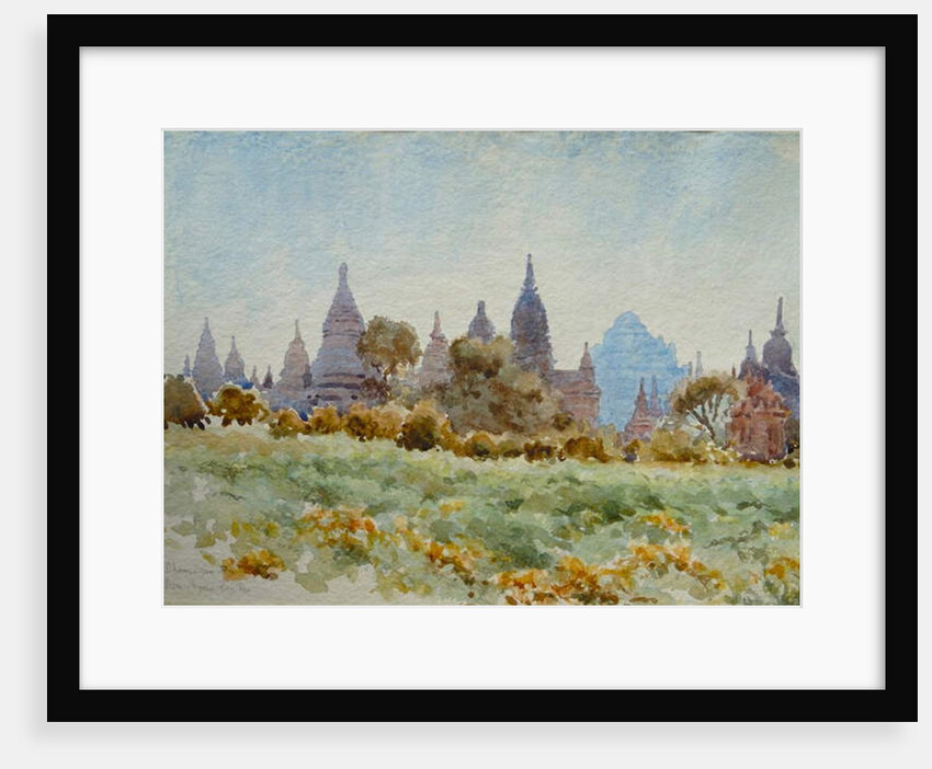 898 Dhamayan Gyi from Myew Bon Tha, Bagan by Clive Wilson