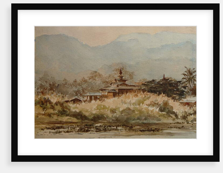 917 Monastery, Myay Cha by Clive Wilson