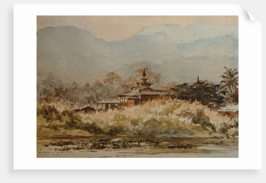 917 Monastery, Myay Cha by Clive Wilson