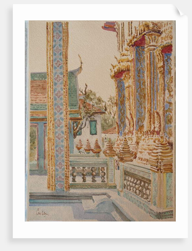 869 Wat Ratchabophit, Bangkok by Clive Wilson