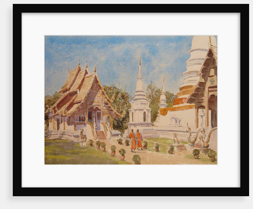 877 Wat Phra Singh, Chiang Mai by Clive Wilson