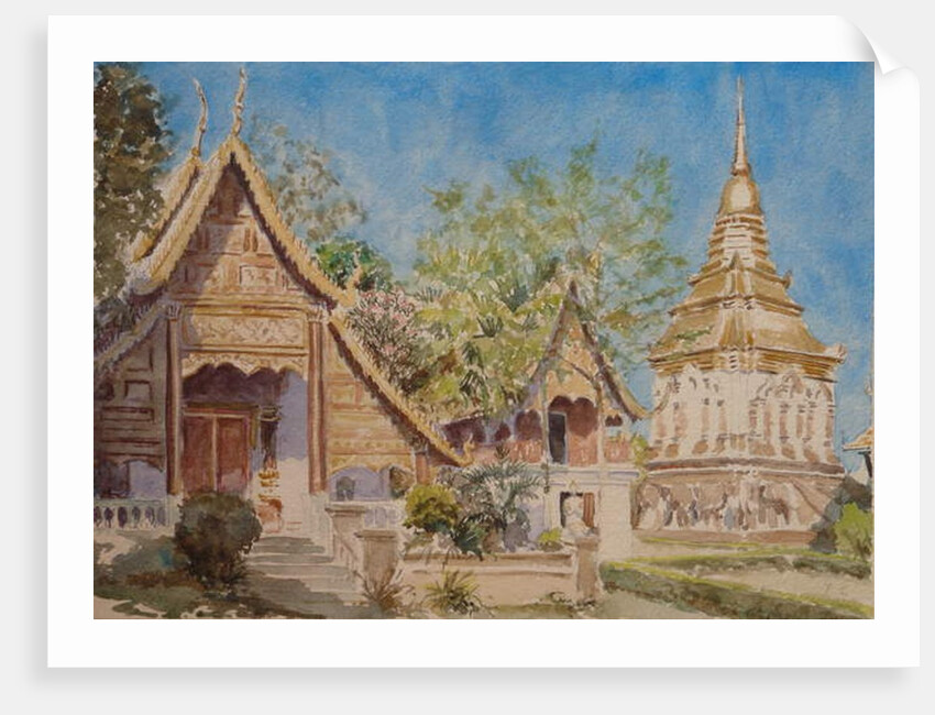 878 Wat Chiang Man, Chiang Mai by Clive Wilson