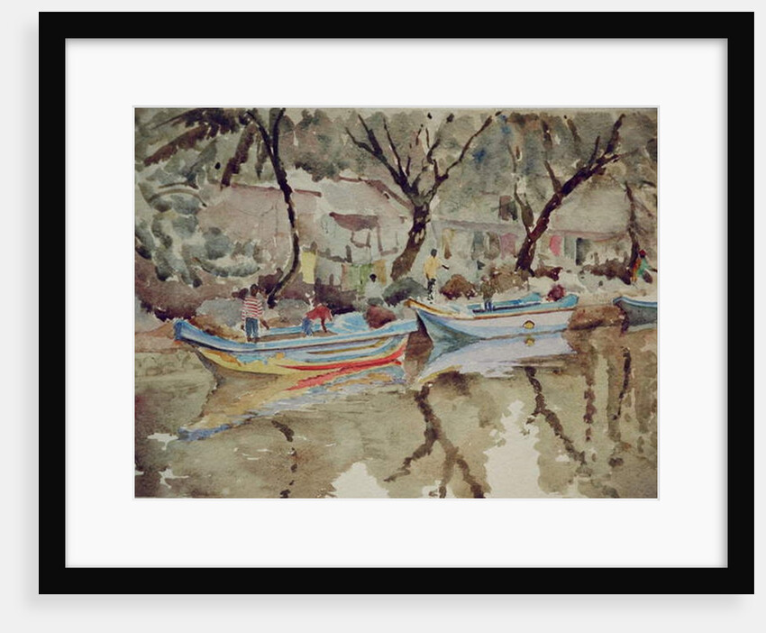 716 Dutch canal, Negombo by Clive Wilson