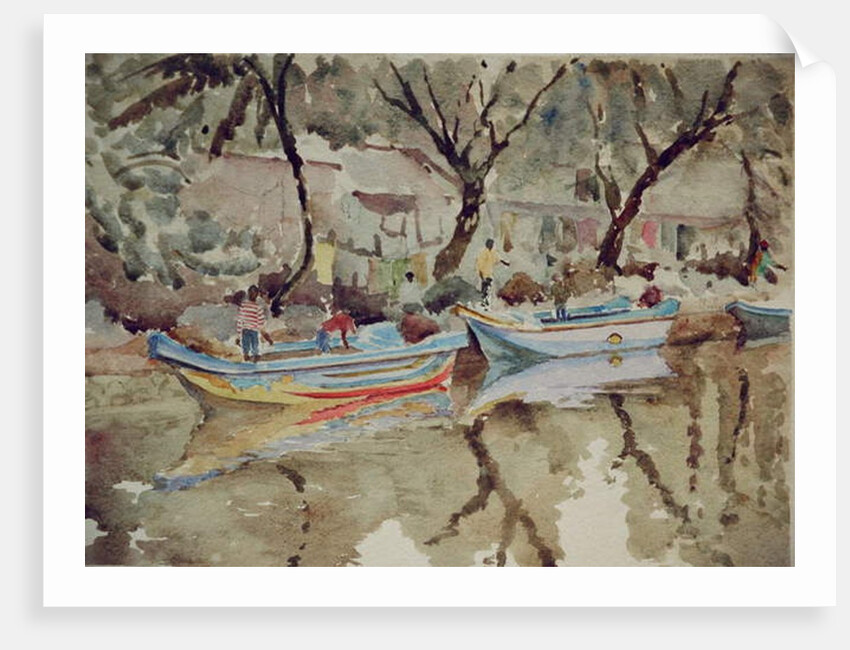 716 Dutch canal, Negombo by Clive Wilson