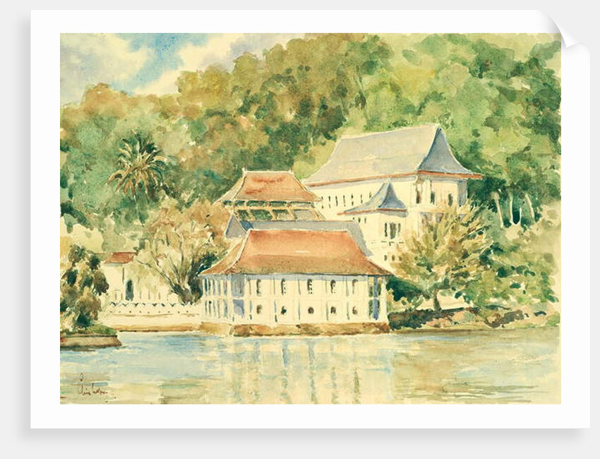 719 Temple of the Tooth, Kandy by Clive Wilson