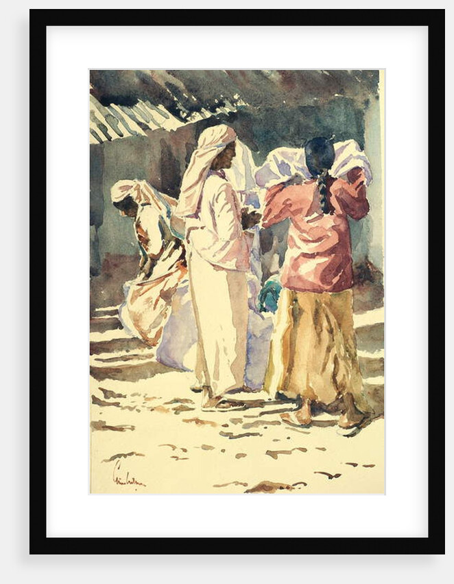 743 Tea pluckers, end of a hard day by Clive Wilson