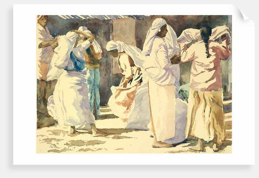 747 Weighing the day's pluck by Clive Wilson