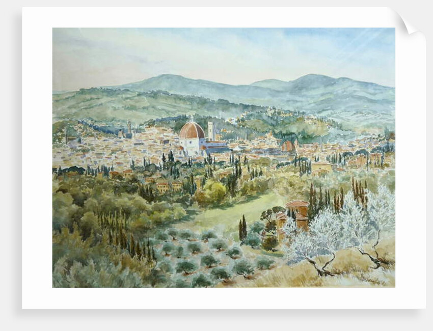 191 From Villa Bellagio - clear morning by Clive Wilson