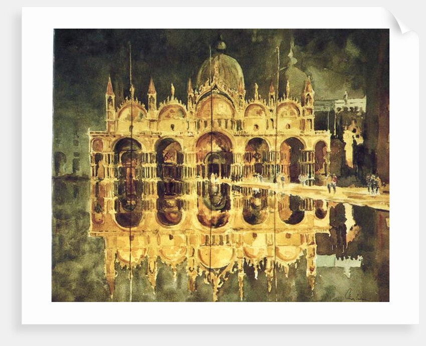 257 Flood-lit and flooded by Clive Wilson