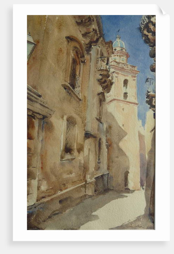 579 Sun in the shadows - SM dell'Itria, Ragusa by Clive Wilson