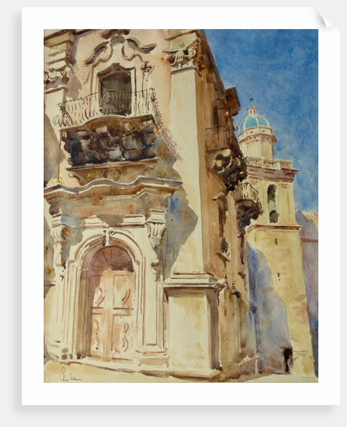 584 Ragusa, Pal Nicastro and S.M. dell'Itria by Clive Wilson