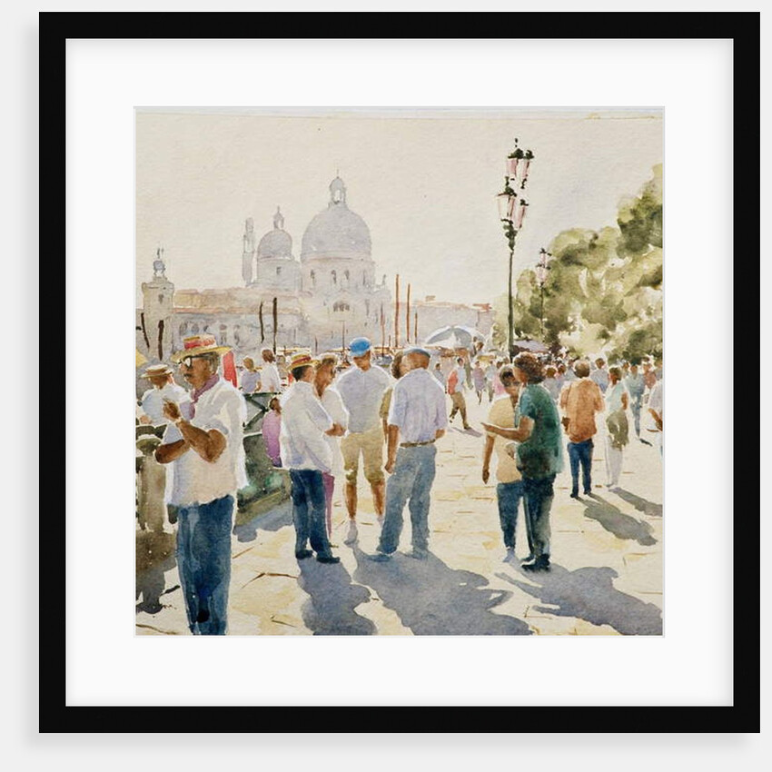 604 Haggling for a gondola by Clive Wilson