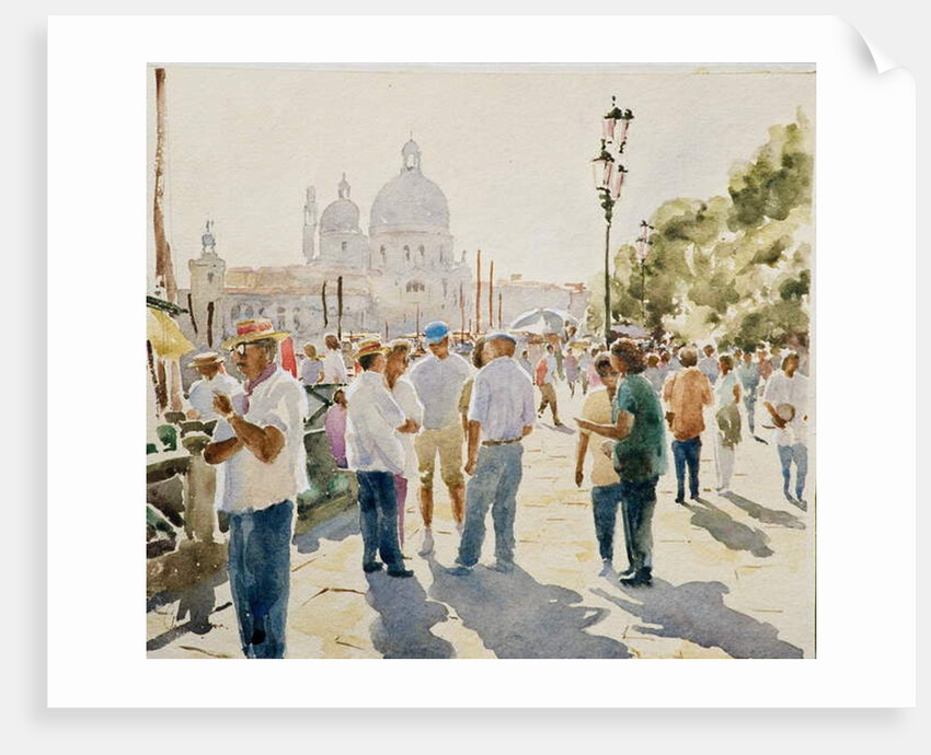 604 Haggling for a gondola by Clive Wilson