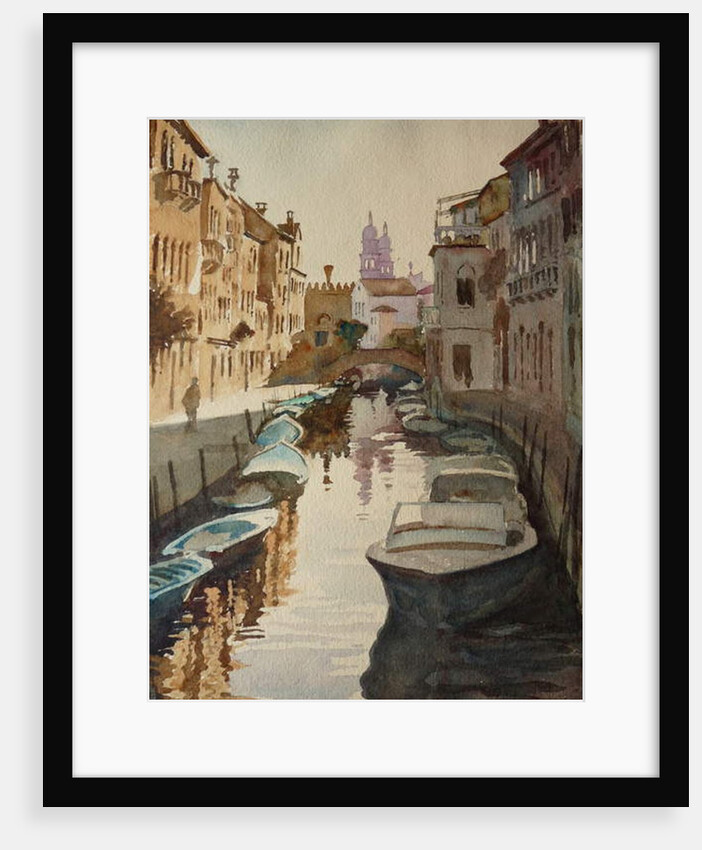 832 Rio S. Barnaba - sunset by Clive Wilson