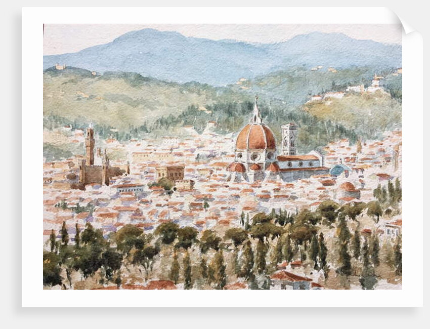 961 From Fiesole, early summer by Clive Wilson