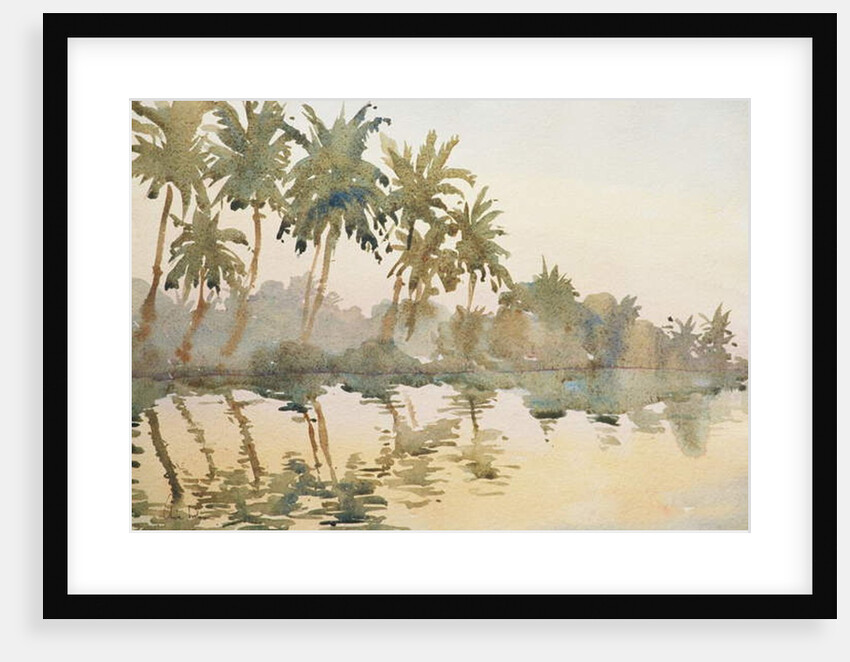 614 Dawn on the backwaters by Clive Wilson