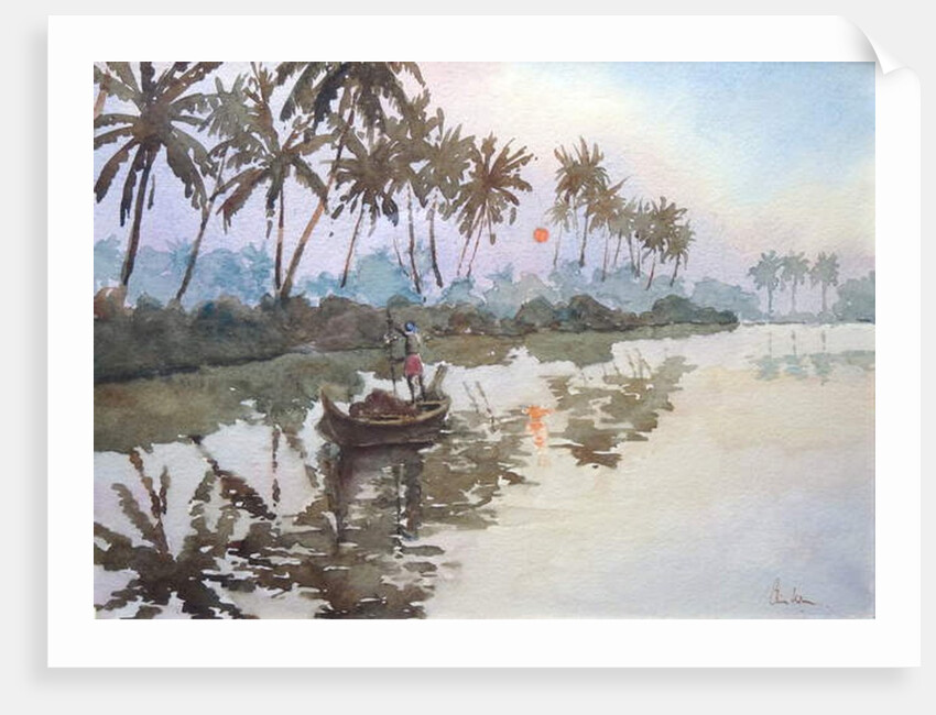 813 Mankotta sunrise by Clive Wilson