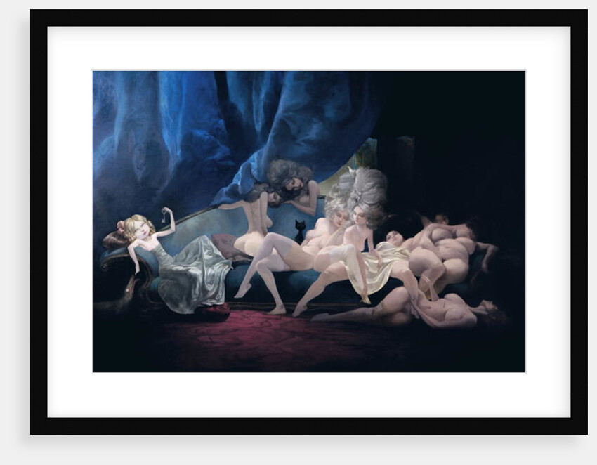 The Young Bride and her friends by Daniel Cacouault