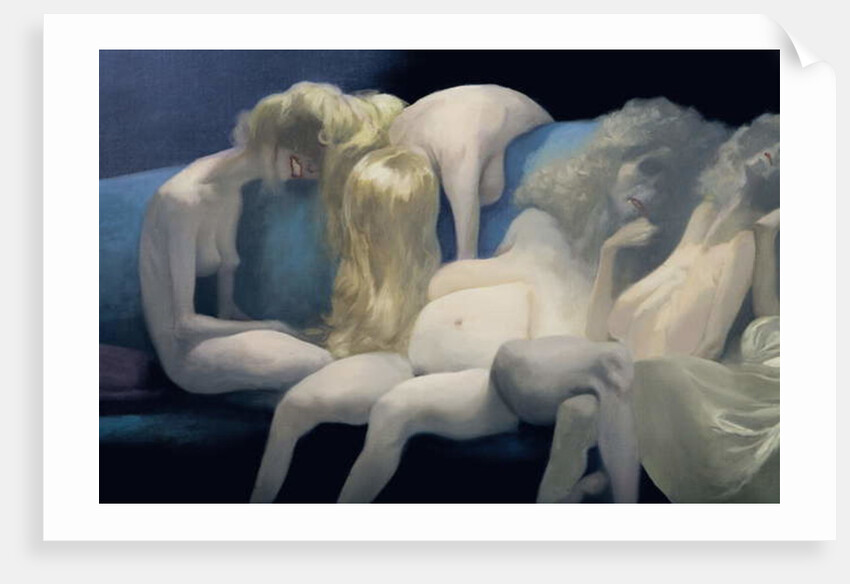 The Young Bride and the Dead Wives, detail by Daniel Cacouault