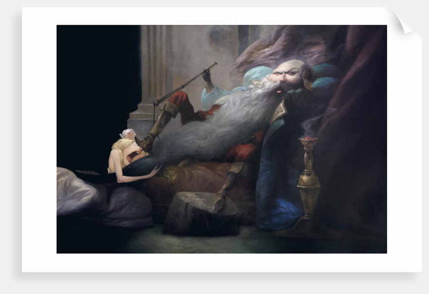 And she beg him to leave her alive by Daniel Cacouault
