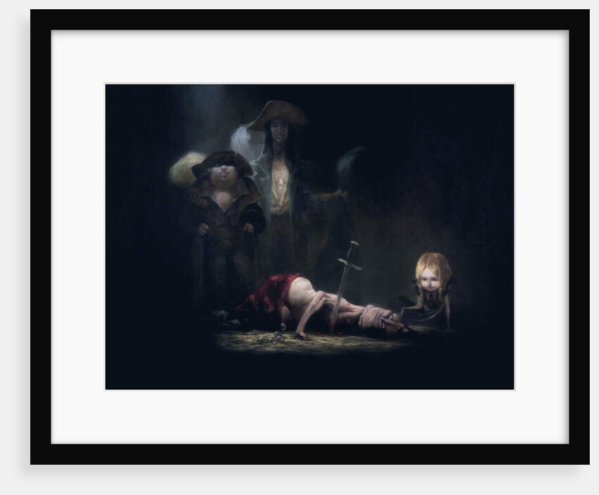 The death of Bluebeard by Daniel Cacouault