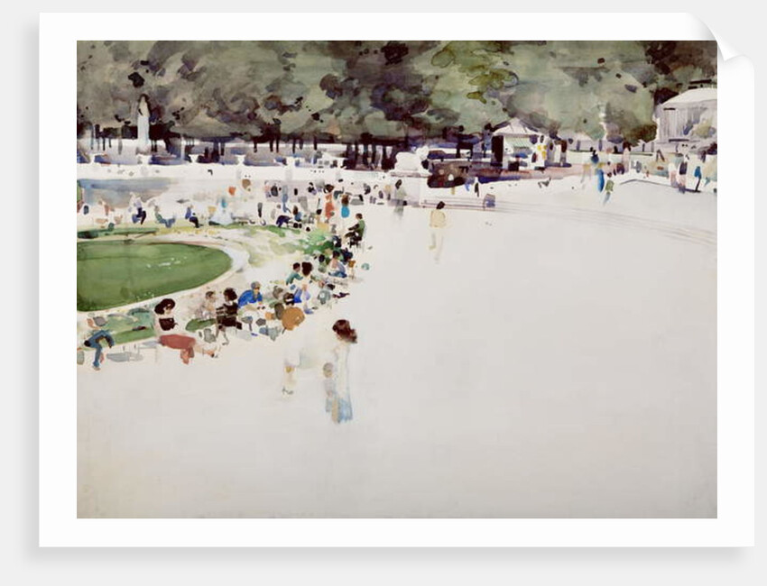 Garden of Luxembourg by Daniel Cacouault