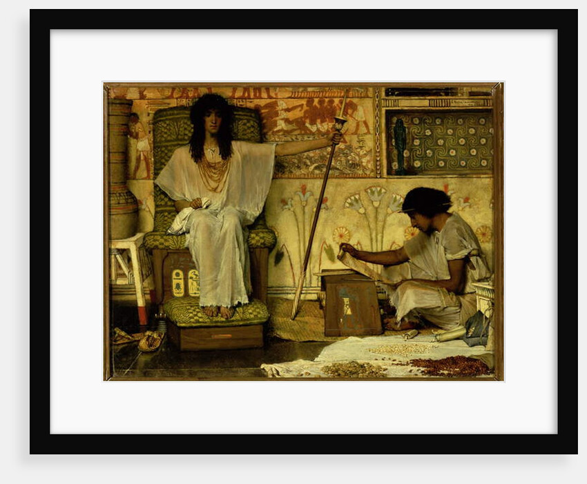 Joseph, Overseer of Pharaoh's Granaries, 1874 by Lawrence Alma-Tadema