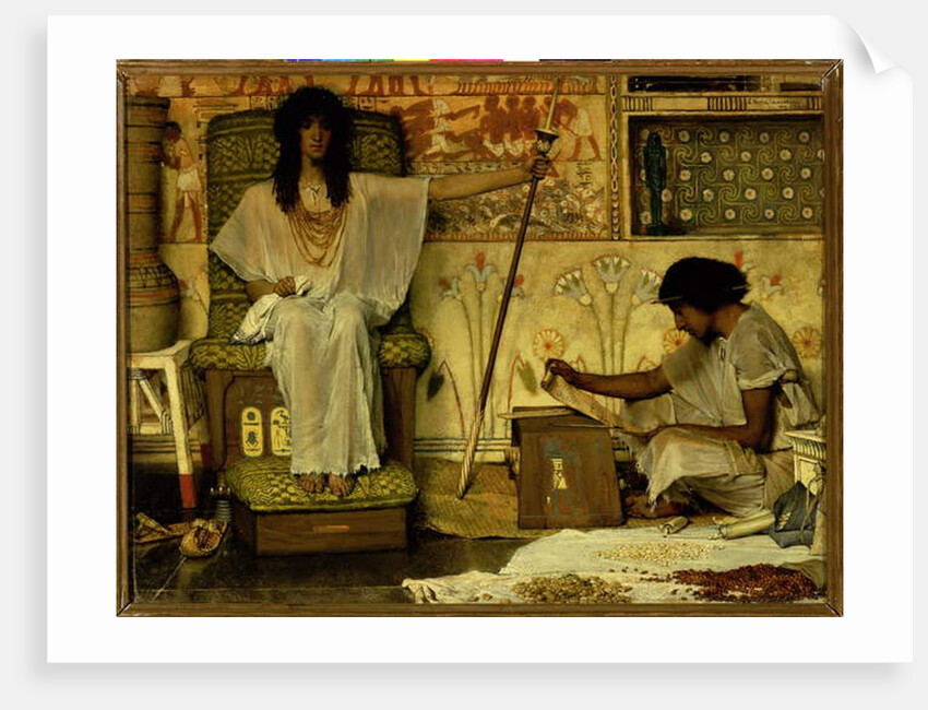 Joseph, Overseer of Pharaoh's Granaries, 1874 by Lawrence Alma-Tadema