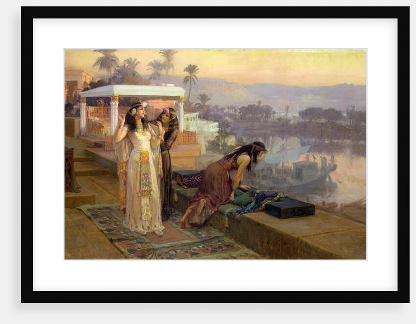 Cleopatra on the Terraces of Philae, 1896 by Frederick Arthur Bridgman