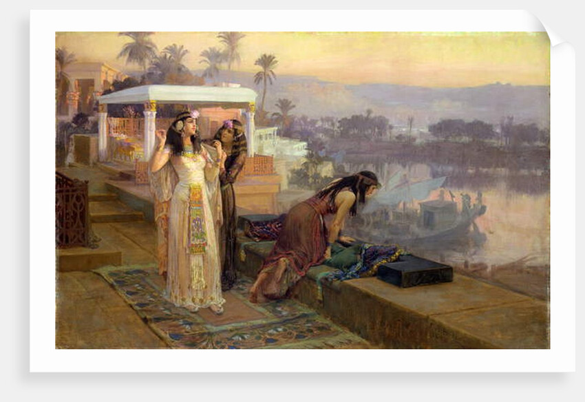Cleopatra on the Terraces of Philae, 1896 by Frederick Arthur Bridgman