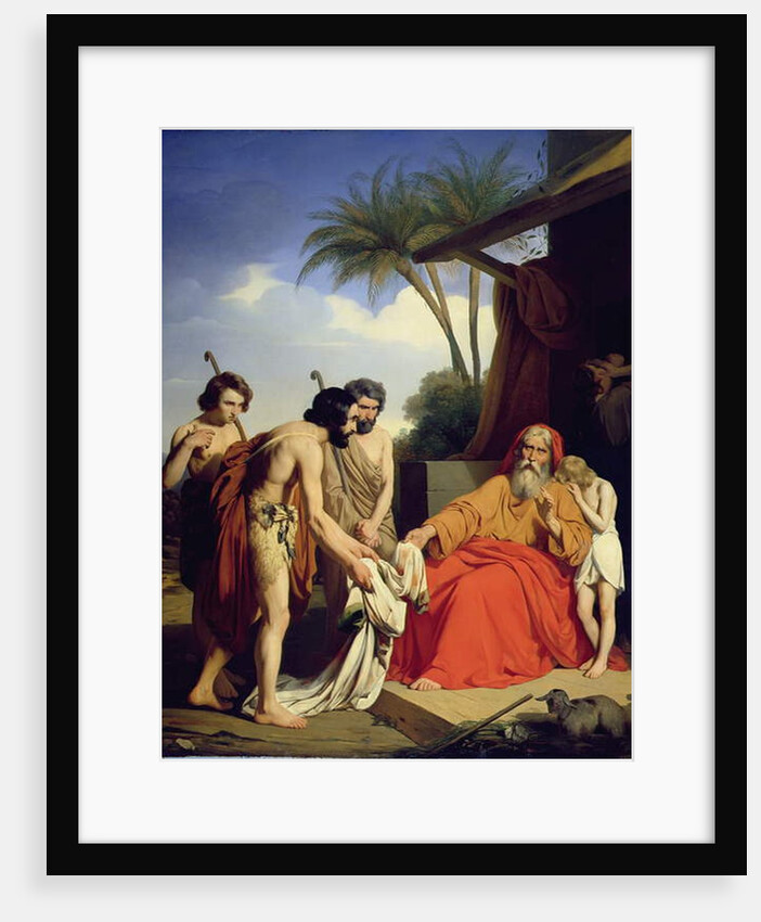 Joseph's Coat Brought Back to Jacob, 1841 by Jules Ambroise Francois Naudin